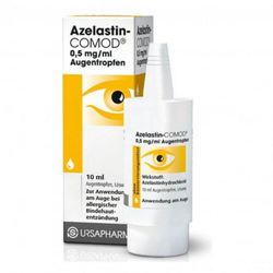 AZELASTIN COMOD 0,5MG/ML oční podání kapky, roztok 10ML