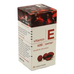 VITAMIN E ZENTIVA 400MG měkké tobolky 30 II