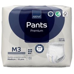 ABENA PANTS PREMIUM M3 KALHOTKY ABSORPČNÍ NAVLÉKACÍ, PRODYŠNÉ, BOKY 80-11