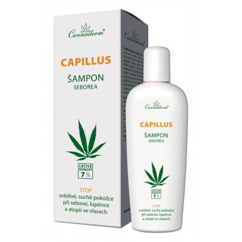 Cannaderm Capillus seborea šampon 150ml