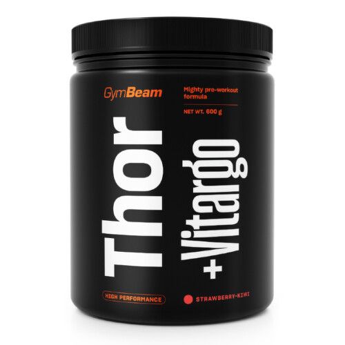 GymBeam Thor + Vitargo strawberry-kiwi 600g