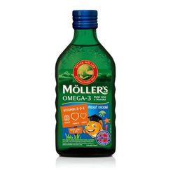 Mollers Omega 3 Ovocná příchuť 250ml