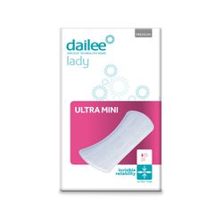 DAILEE LADY PREMIUM ULTRA MINI, VLOŽKY ABSORPČNÍ, PRO ŽENY, 28KS