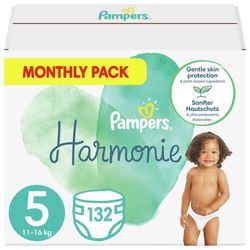 Pampers Harmonie 5 Plenky 11-16 kg 132 ks