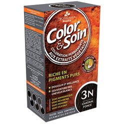 Barva Color&Soin 3N - tmavě hnědá 135ml