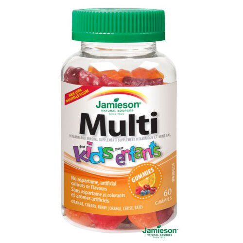 JAMIESON Multi Kids Gummies želatinové pastilky 60ks