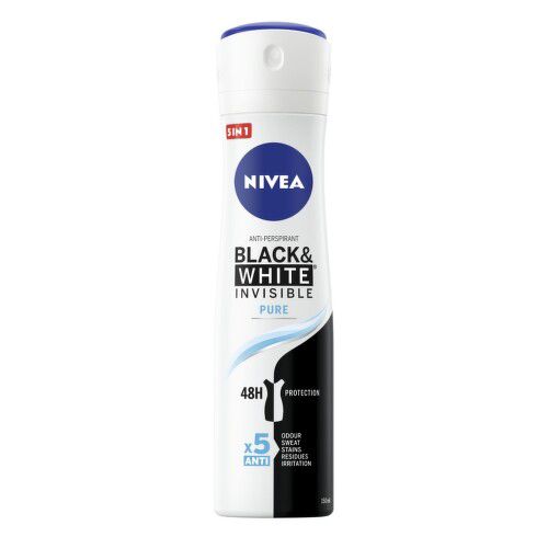 NIVEA Black&White Pure AP sprej 150ml 82230