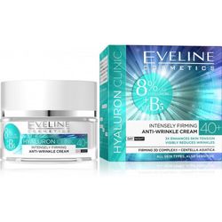 EVELINE HYALURON CLINIC 40+ Denní/noční krém 50ml