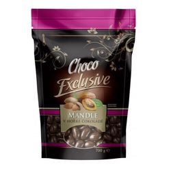 POEX Choco Exclusive Mandle v hořké čokoládě 700g