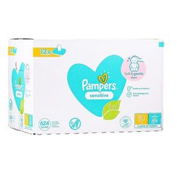 Pampers ubrousky Sensitive 12x52ks