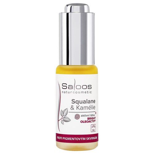 Saloos Bio Rostlinný Elixír Squalane&Kamélie 20ml