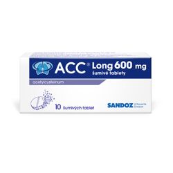 ACC LONG 600MG šumivé tablety 10