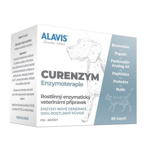 ALAVIS Curenzym Enzymoterapie a.u.v.cps.80