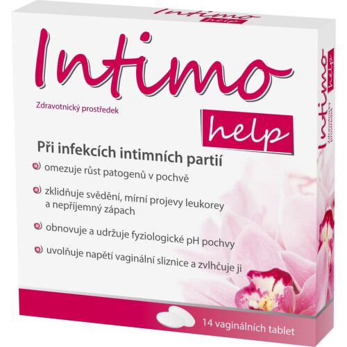 Intimohelp při infekcích intimních partií 14 tbl.