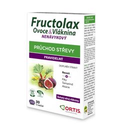 Fructolax Ovoce&Vláknina TABLETY tbl.30