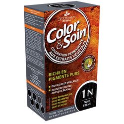 Barva Color&Soin 1N - ebenová černá 135ml