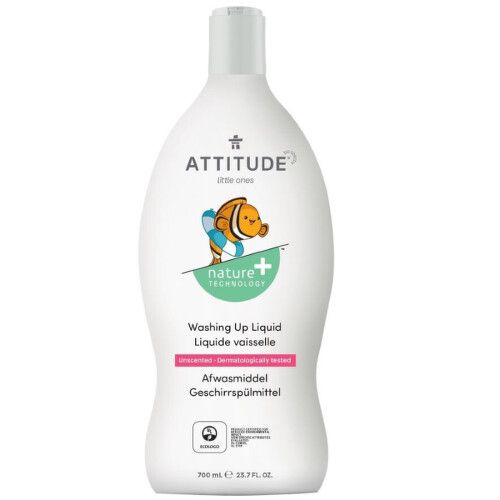 ATTITUDE Prostředek na mytí nádobí bez vůně 700ml