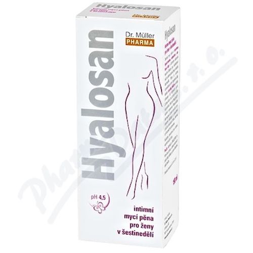 Hyalosan intimní mycí pěna 150ml Dr.Müller