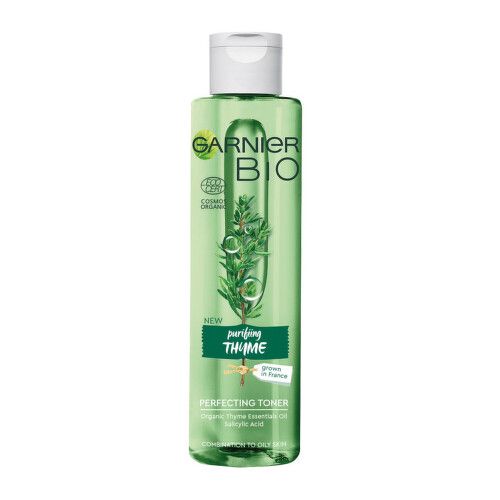 Garnier BIO Purifying Thyme zkrášlující pleťová voda pro smíš. až mast. pleť 150ml