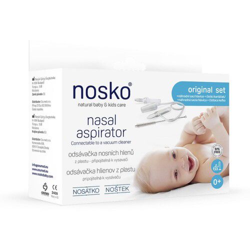 Nosátko odsávačka nosních hlenů plast sada