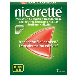 NICORETTE INVISIPATCH 25MG/16H transdermální náplasti 7 I