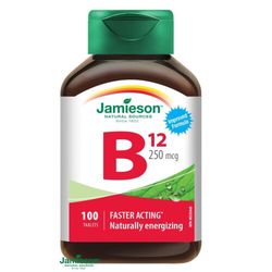 JAMIESON Vitamín B12 metylkobalamín 250mcg tbl.100