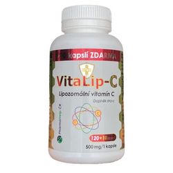 VitaLip-C - lipozomální vitamín C 120+10 kapslí