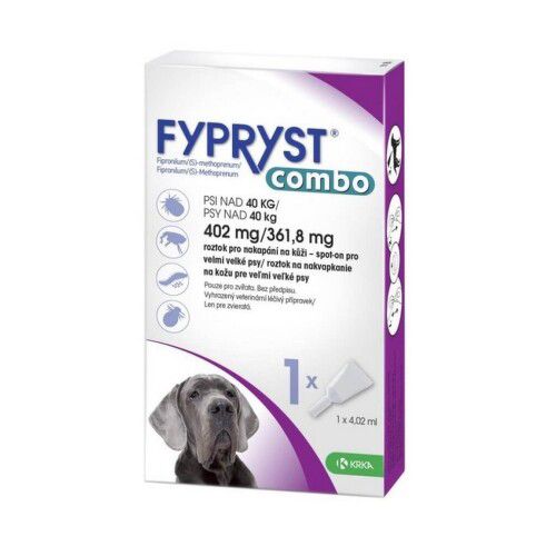 FYPRYST combo 1x4.02ml spot-on pro psy nad 40kg