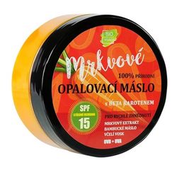 Mrkvové opalovací máslo SPF15 150ml