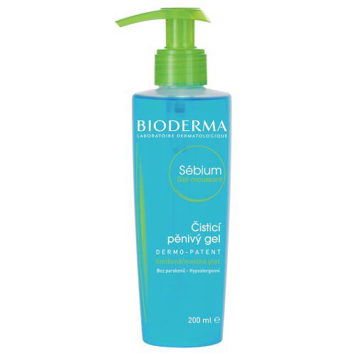 BIODERMA Sébium Gel moussant pumpa 200ml