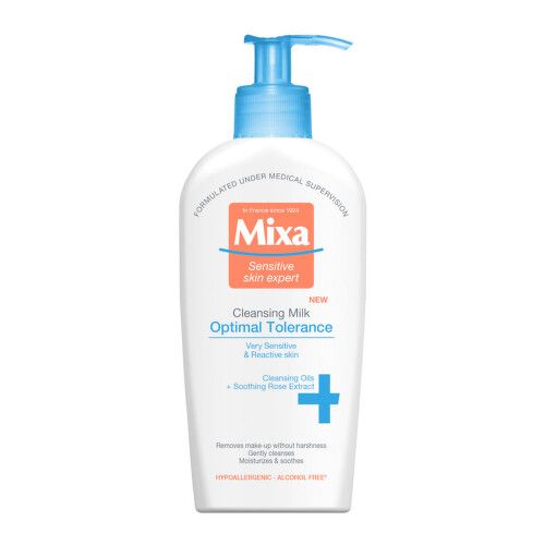 Mixa Optimal Tolerance odličovací mléko pro citlivou pleť 200ml