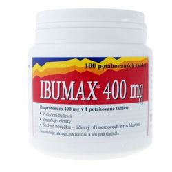 IBUMAX 400MG potahované tablety 100