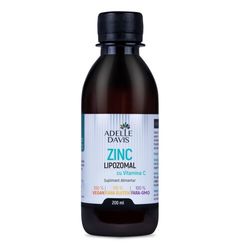 Adelle Davis Lipozomální zinek+vitamín C 200ml