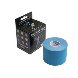 KineMAX Classic kinesiology tape modrá 5cmx5m