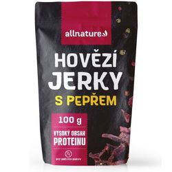 Allnature BEEF Pepper Jerky 100g