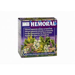 Hemoral vlhčené hyg. ubrousky na hemoroidy 20ks
