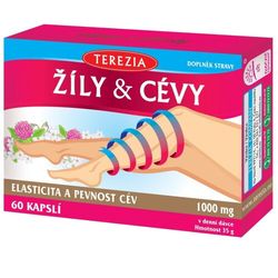 TEREZIA Žíly & Cévy 60 kapslí