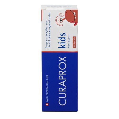 CURAPROX Kids zub.pasta od 2 let jahoda 60ml 0ppm