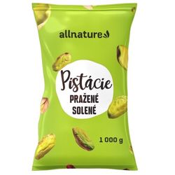 Allnature Pistácie pražené solené 1000g