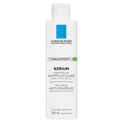 LA ROCHE-POSAY KERIUM GELOVÝ ŠAMPON MASTNÉ LUPY 200 ml