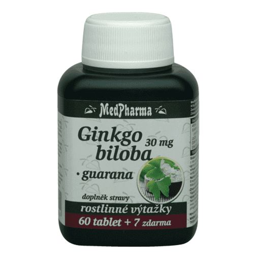 MedPharma Ginkgo biloba+guarana cps.67