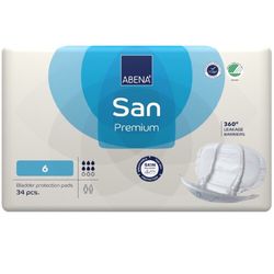 ABENA SAN PREMIUM 6 Inkont.pleny (34 ks)