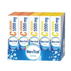 Revital Vitamin C 1000mg 3 příchutě eff.tbl.20x20