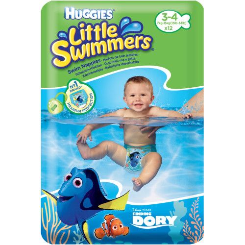 HUGGIES Little Swimmers vel.3-4 7-15kg 12ks