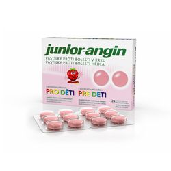 Junior-angin pro děti pastilky 24