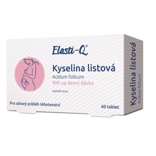 Elasti-Q Kyselina listová 800 tbl.60