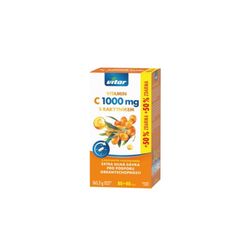 VITAR Vitamin C 1000mg+rakytník 120 tablet