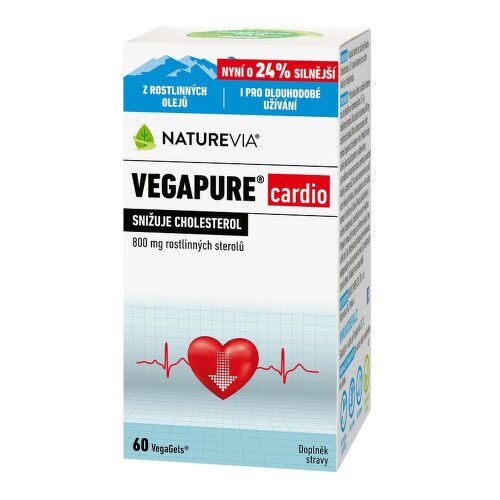 NatureVia Vegapure cardio 800 mg cps.60