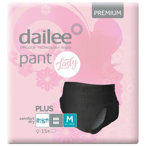 DAILEE PANT PREMIUM PLUS LADY M, KALHOTKY ABSORPČNÍ NATAHOVACÍ, 15KS