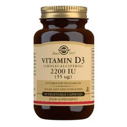 Solgar Vitamin D3 2200IU cps.50